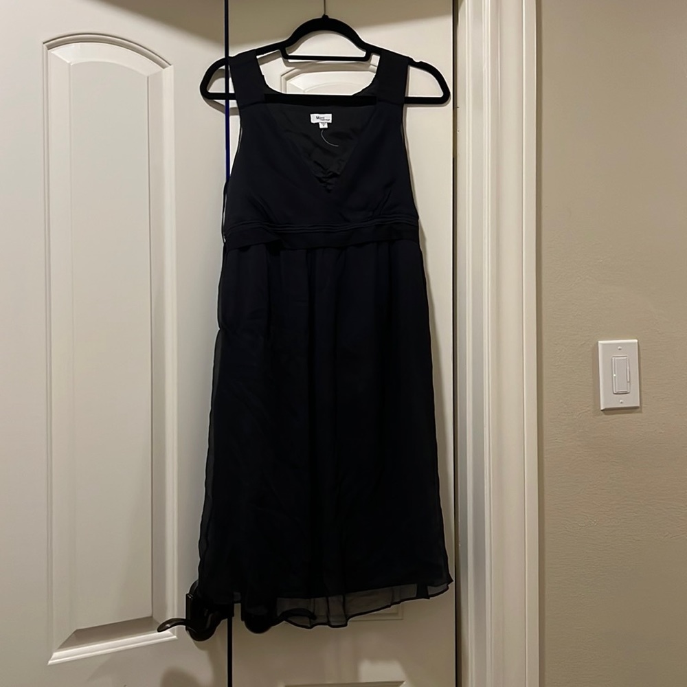 Mimi Maternity black cocktail dress, size S